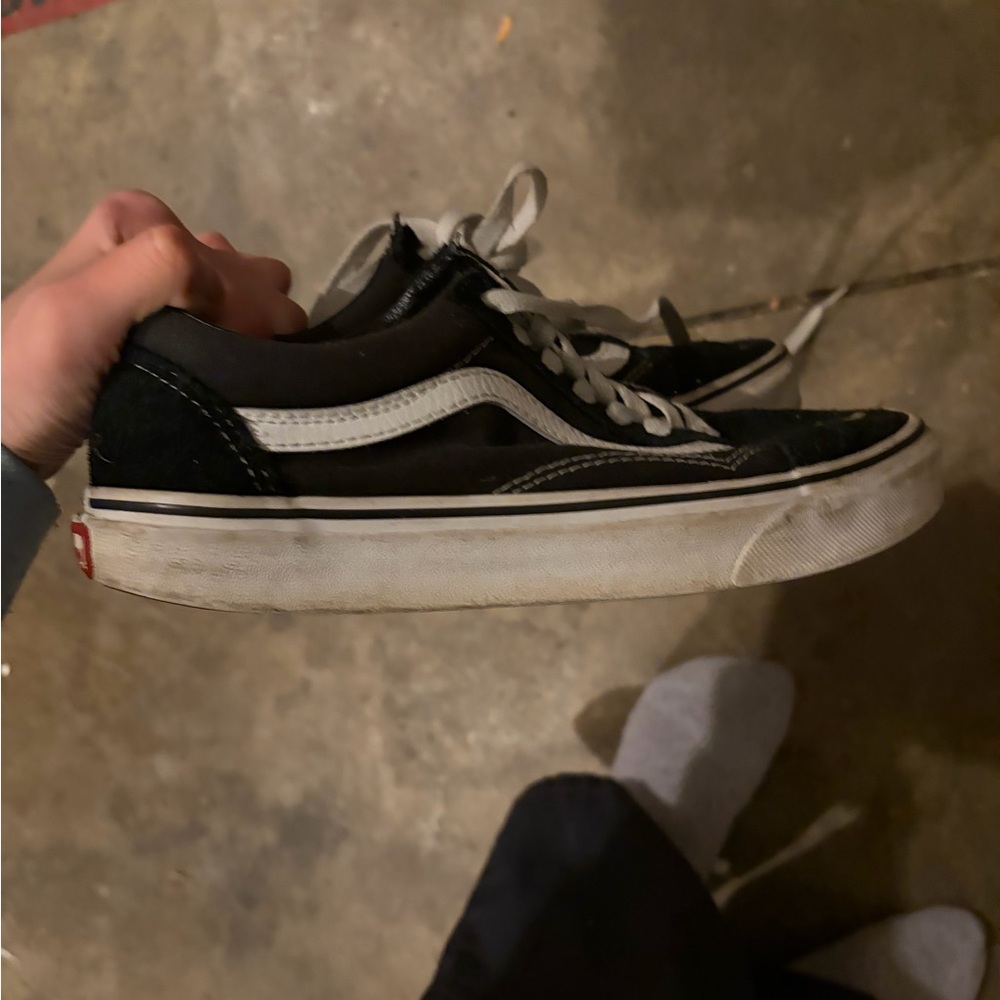 Black and White Vans
